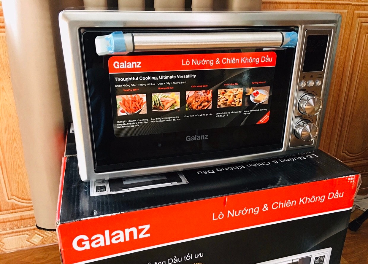 Lò chiên không dầu và nướng đối lưu Galanz KF1830ELQ-H12U 30L