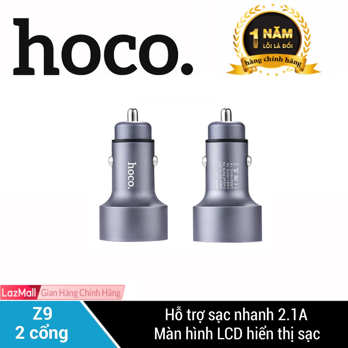Sạc ô tô Hoco Z9