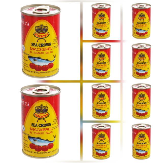 Cá Nục Sốt Cà Sea Crown Cay 155g