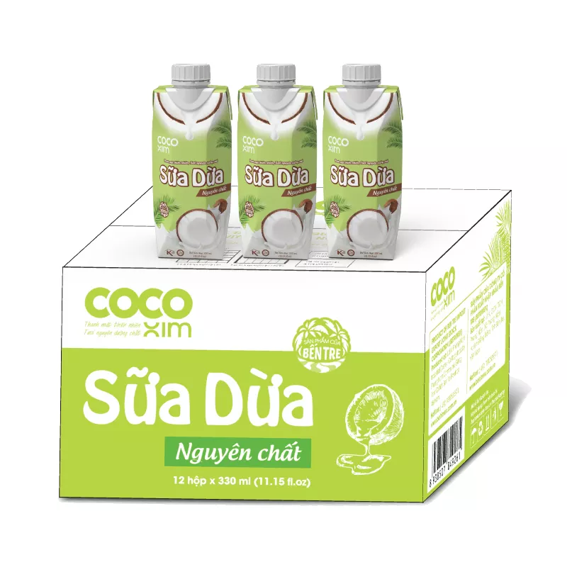 Sữa Dừa COCOXIM 330ml combo 3 hộp