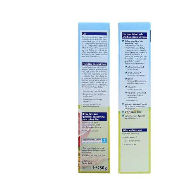 Bột dinh dưỡng Hipp hoa quả rừng 250g 6M+