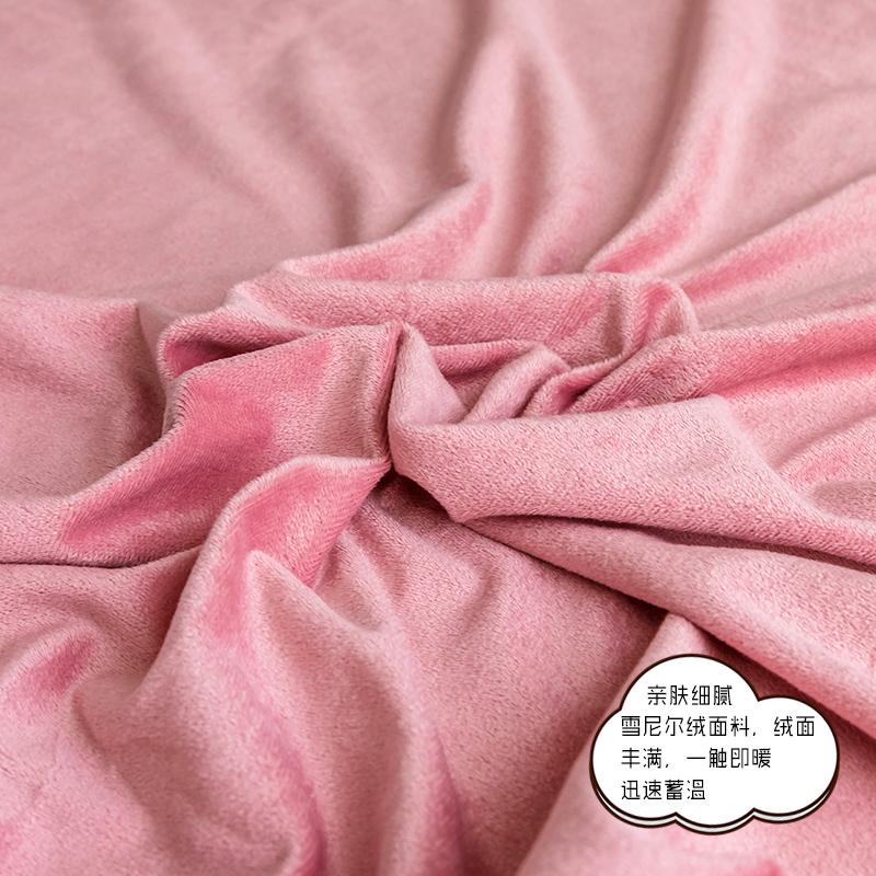 Bắc Âu Màu Chenille Cashmere Ga Bọc Đệm Ấm Mùa Đông Nhung Trẻ Em Nhung Pha Lê Simmons Ga Trải Giường Bọc Chống Bụi