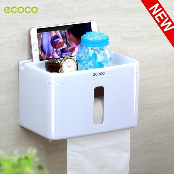 KỆ TREO GIẤY VỆ SINH ĐA NĂNG ECOCO D08