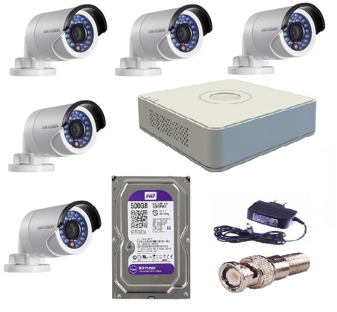 Bộ Camera HIKVISION DS-2CE16D0T-IR + DS-7108HQHI-K1