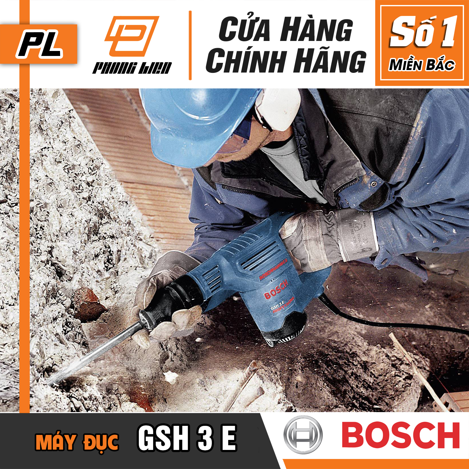Máy đục bê tông Bosch GSH 3E
