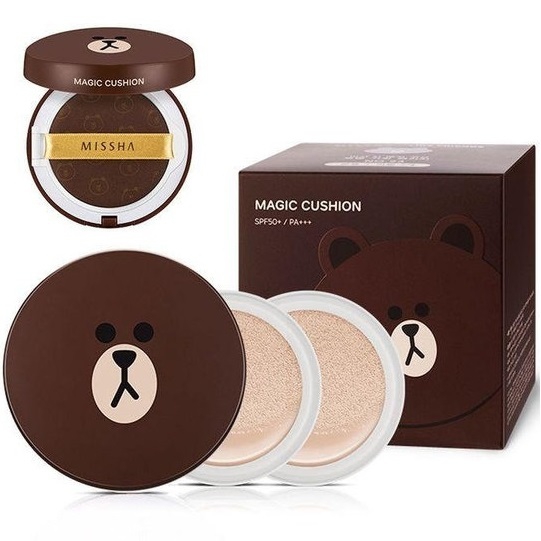 Phấn nước dành cho da dầu Missha Line Friends Magic Cushion