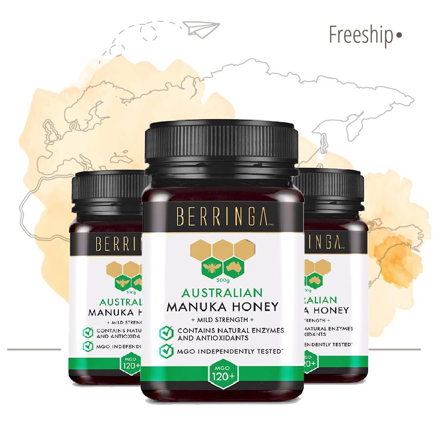 Mật ong Manuka BERRINGA MGO 120+ 500g