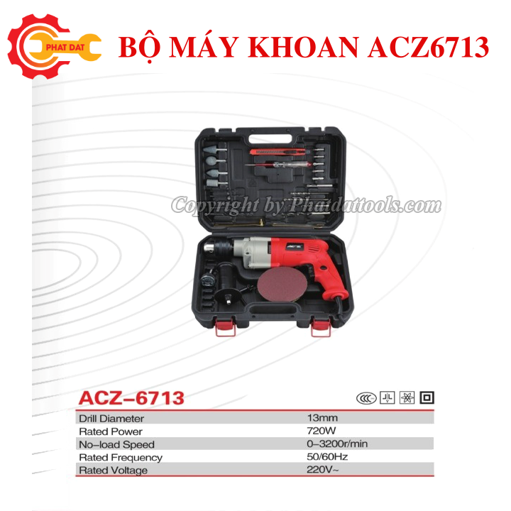 Máy khoan ACZ 6713