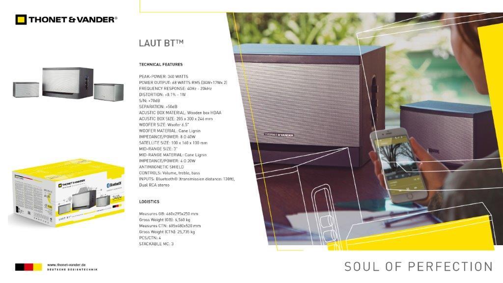 Loa Bluetooth Thonet & Vander Laut