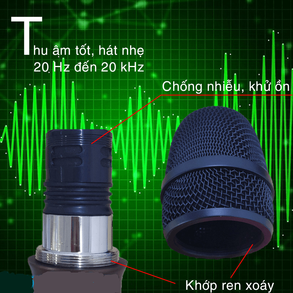 Micro Không Dây Shubole K8