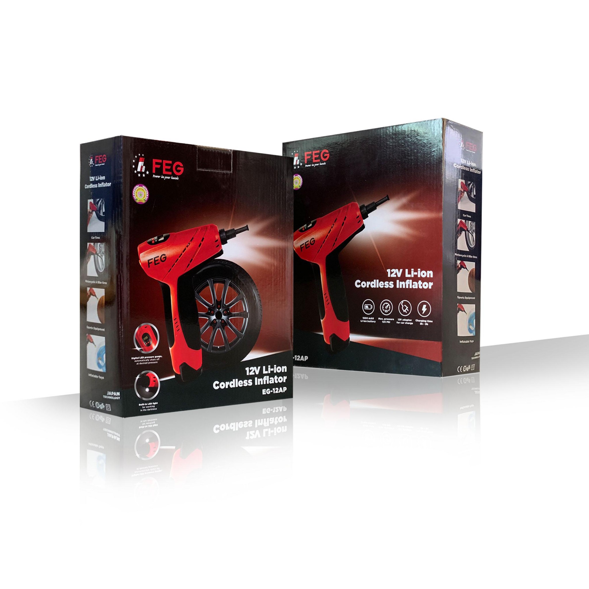 MÁY BƠM HƠI XE ĐẠP FEG EG-12AP