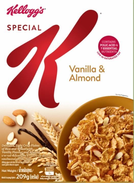 Ngũ cốc Ăn kiêng Kellogg's Special K Vanilla 209g