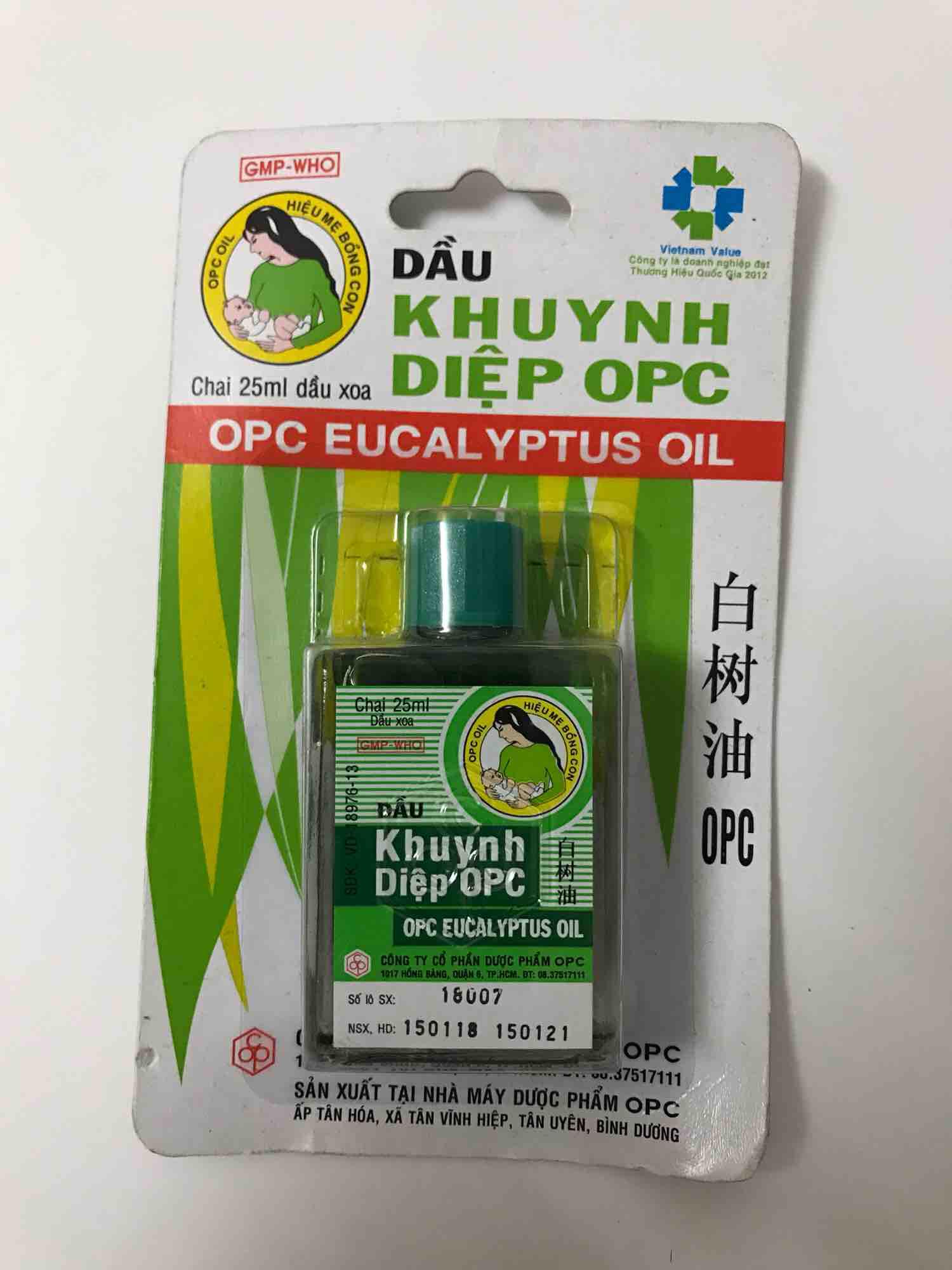 Dầu Khuynh Diệp OPC 25ml