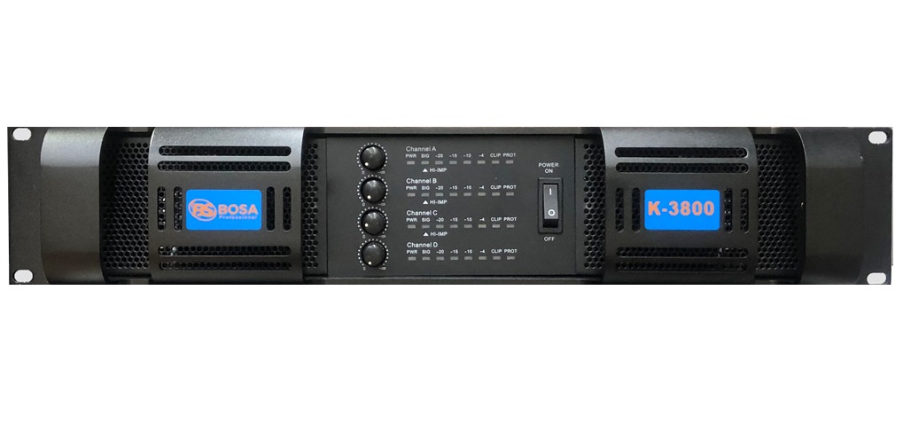 Cục đẩy 4 kênh Bosa K-3800 800w