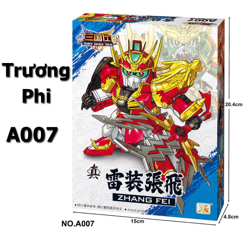 Bộ lắp ráp Gundam A007 - Trương Phi