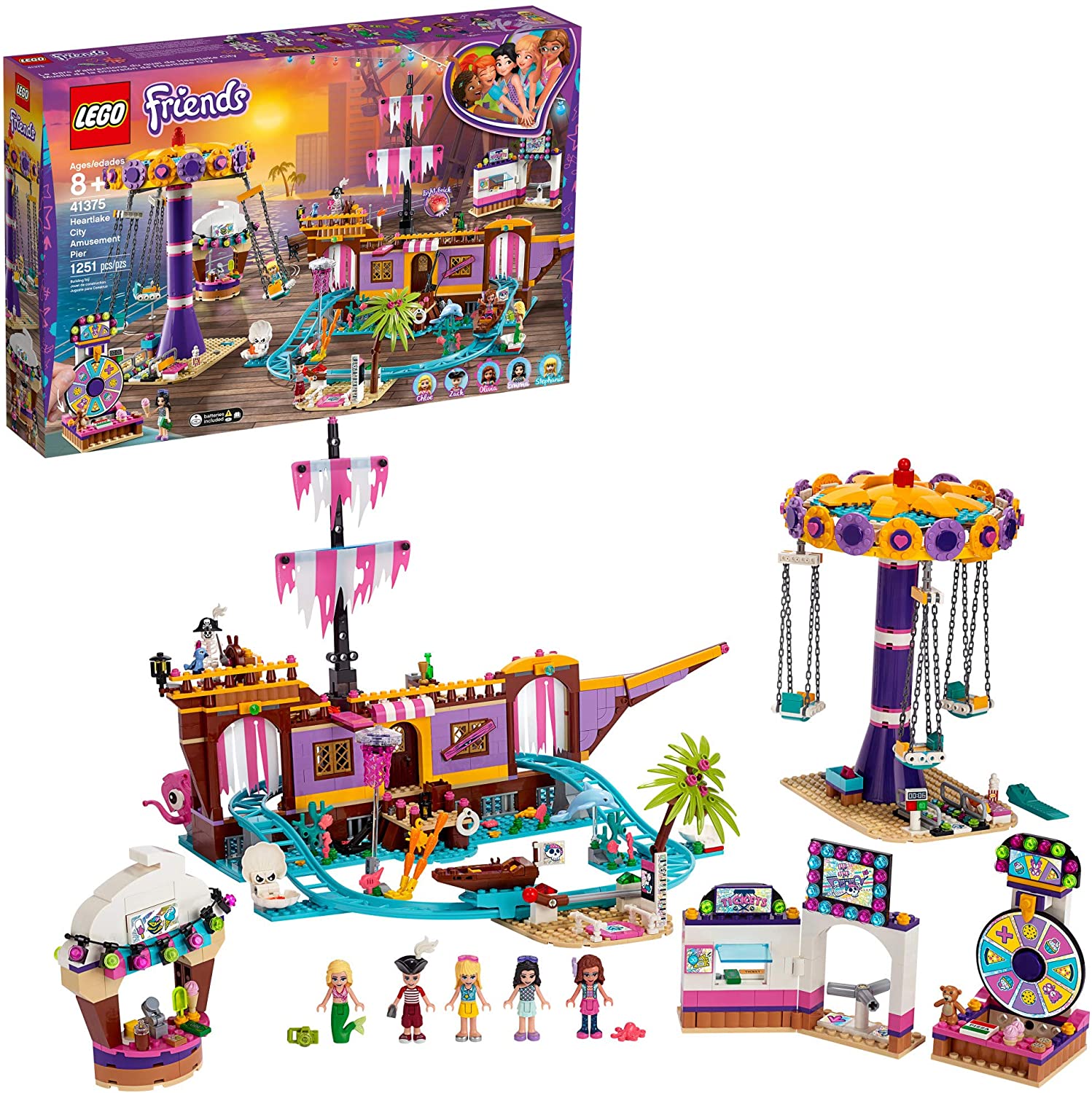Khu Vui Chơi Bờ Biển Heartlake LEGO FRIENDS 41375
