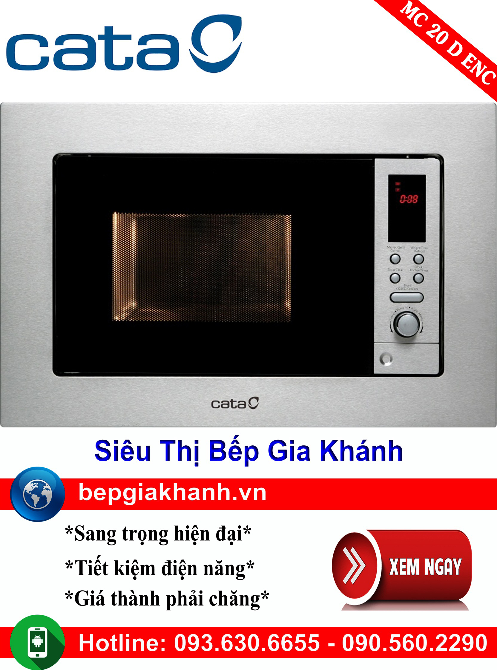 Lò vi sóng Cata MC 20 D