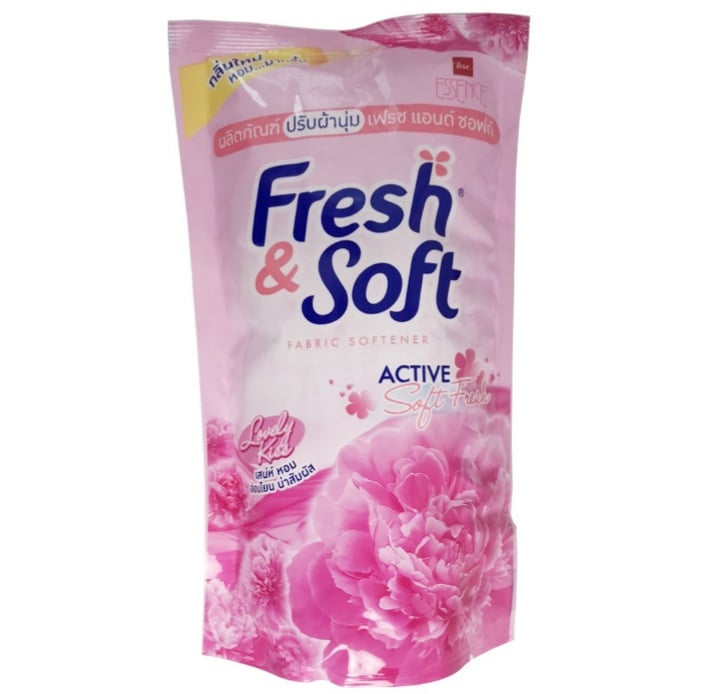 Nước xả vải Essence Fresh & Soft 600ml combo 3 túi