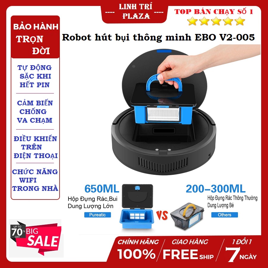 ROBOT HÚT BỤI EBO V2-005
