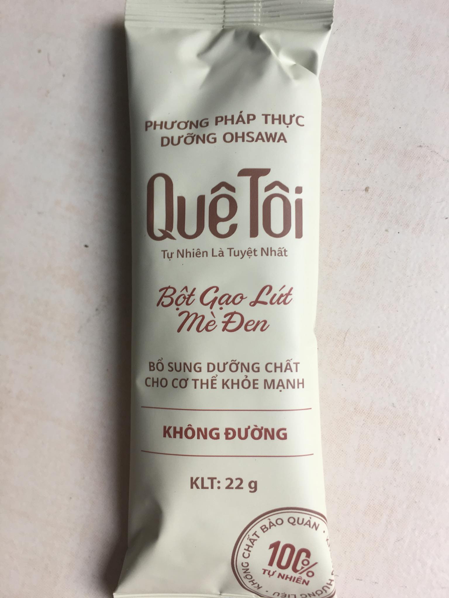 Bột Gạo Lứt Mè Đen Quê Tôi