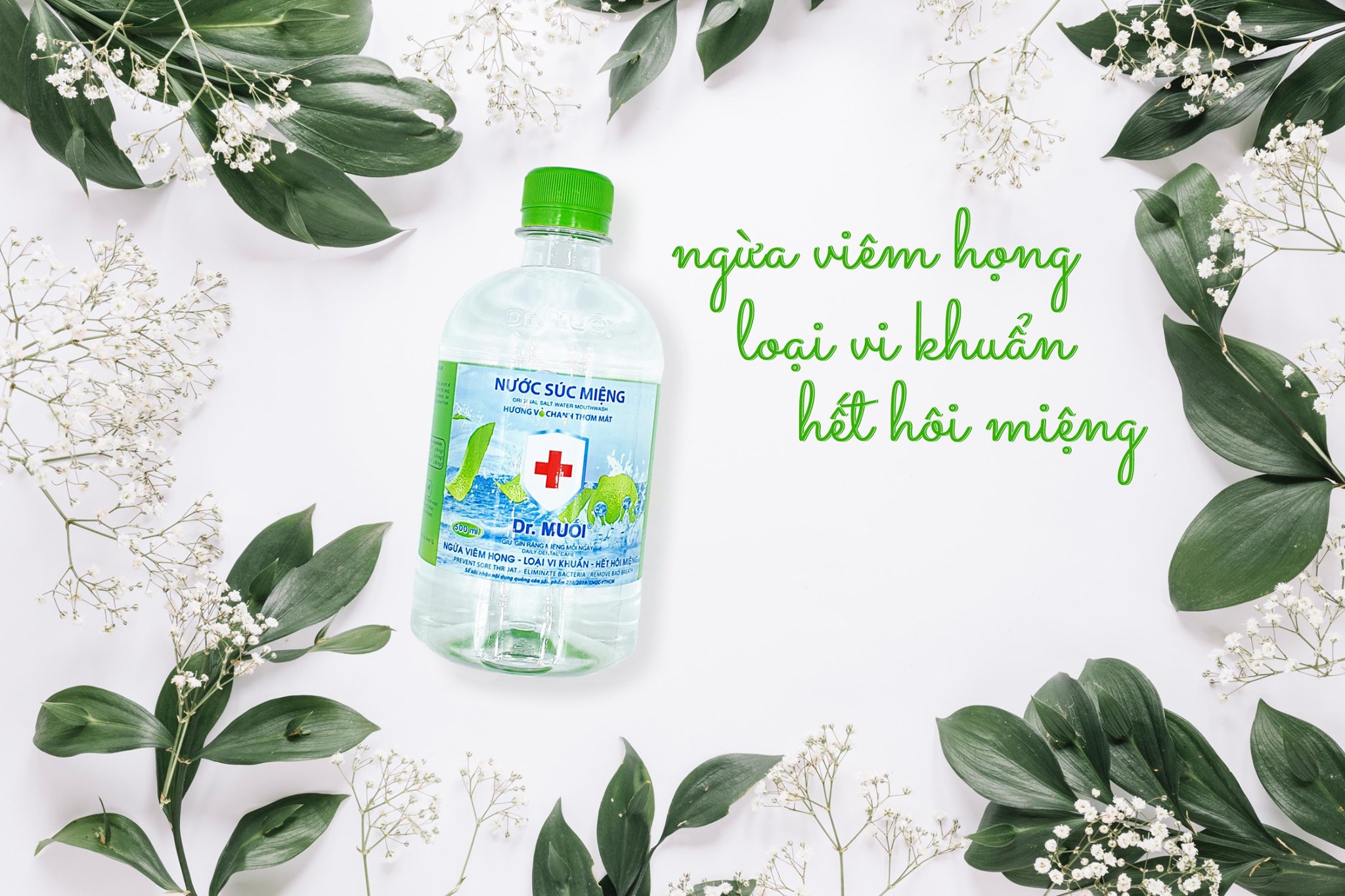 Nước súc miệng Dr. Muối 1000ml