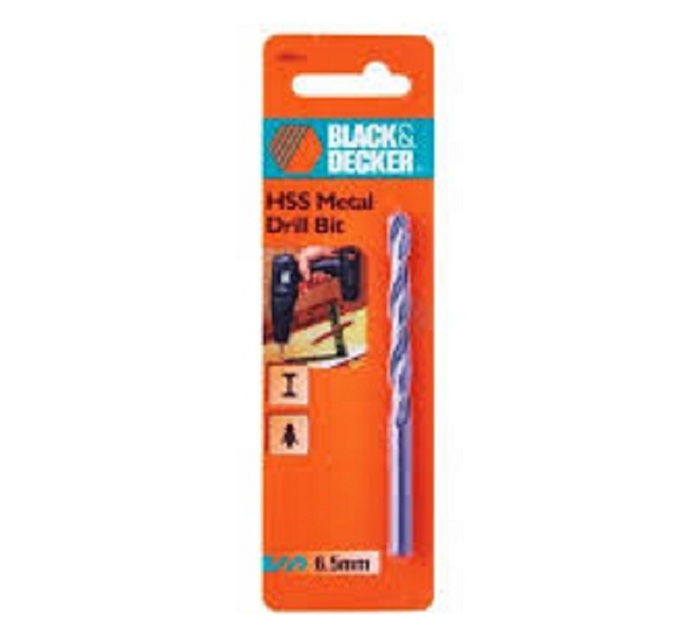 Mũi khoan sắt Black & Decker A8074 6.5mm