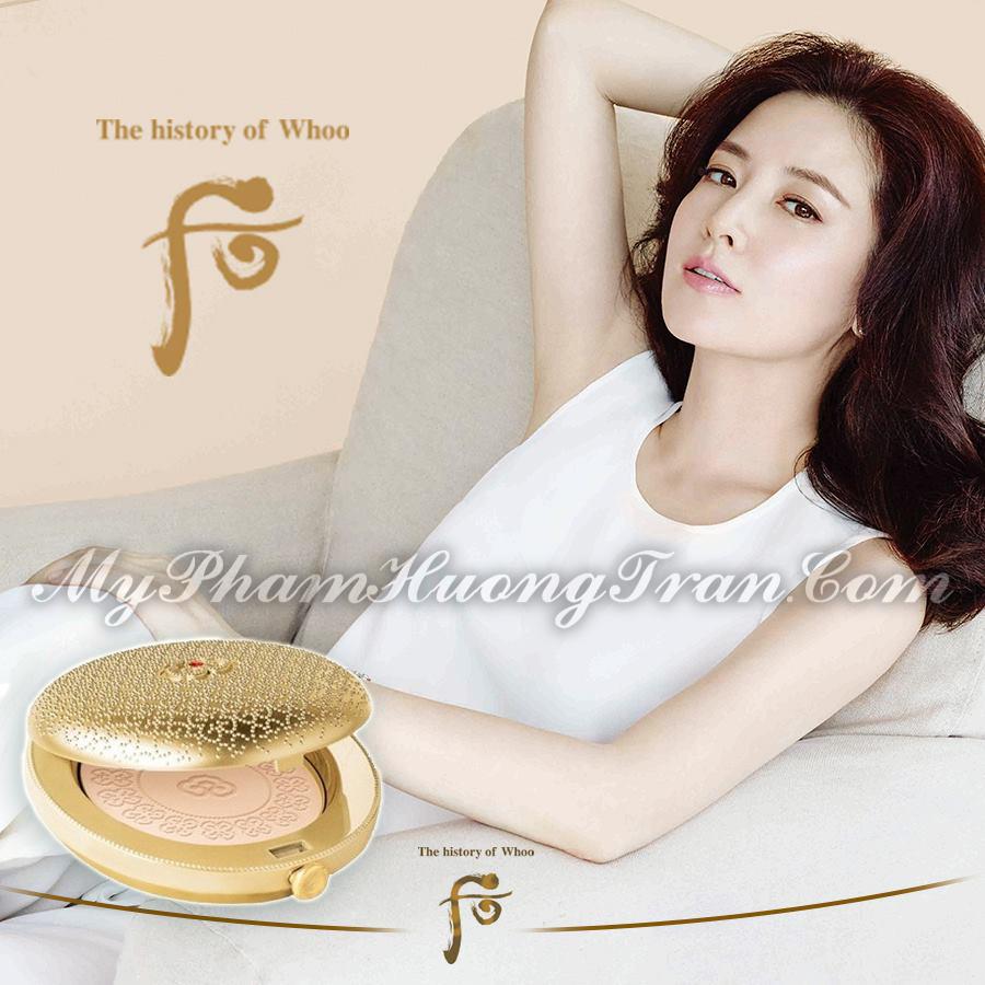 Phấn phủ ngọc trai lấp lánh – Whoo Mi Powder Compact