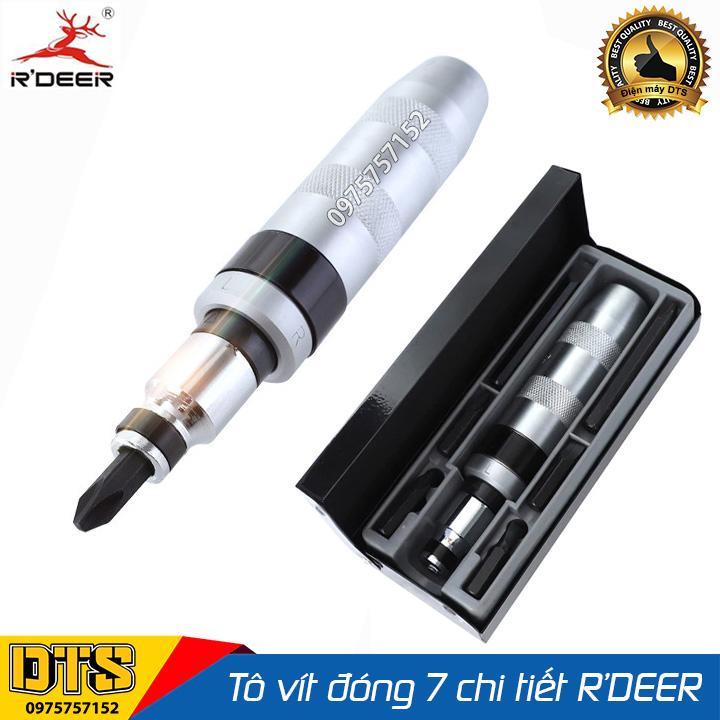 BỘ TÔ VÍT ĐÓNG 6 MŨI R'DEER RT-6A