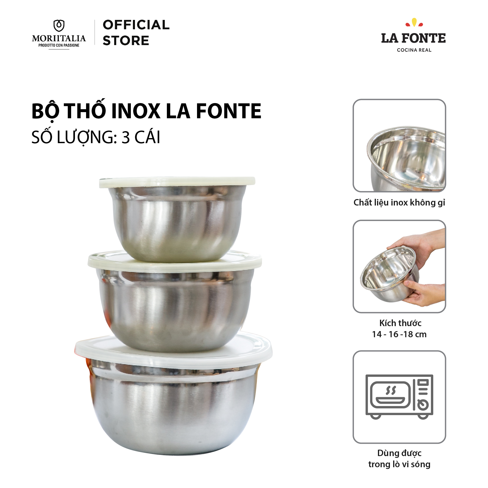Thố Inox Fonte JAG-750