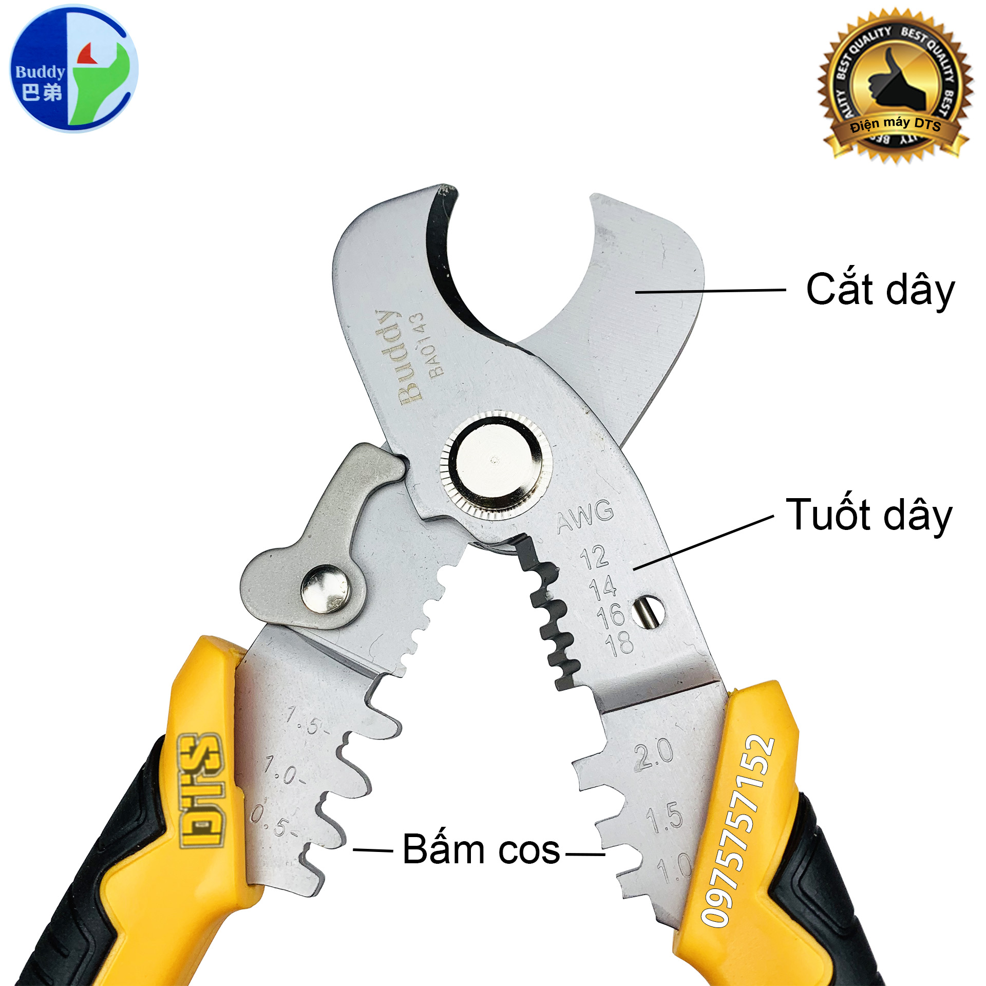 KÌM ĐA NĂNG 3 TRONG 1 BUDDY BA0143