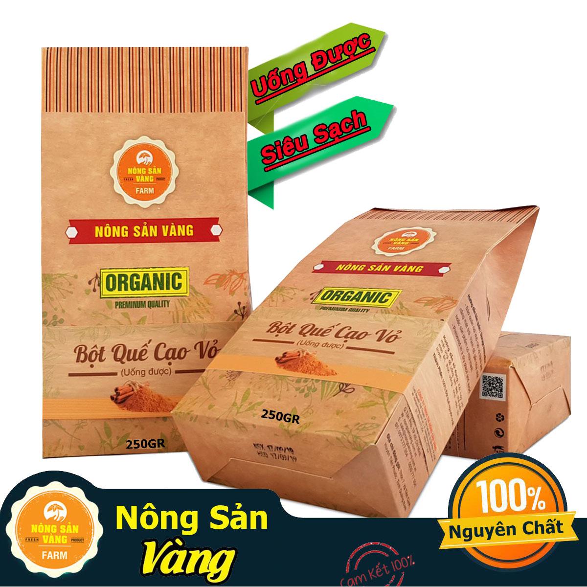 Bột Nông Sản Vàng quế 250g