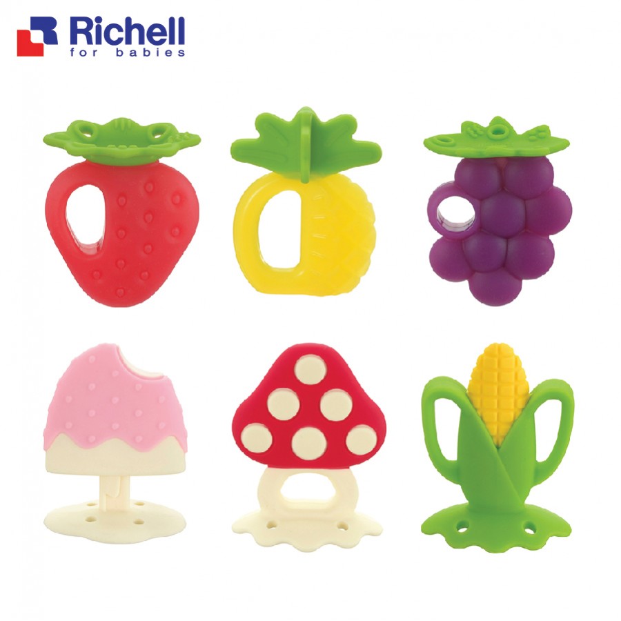 Gặm nướu silicone bắp ngô Richell RC22023