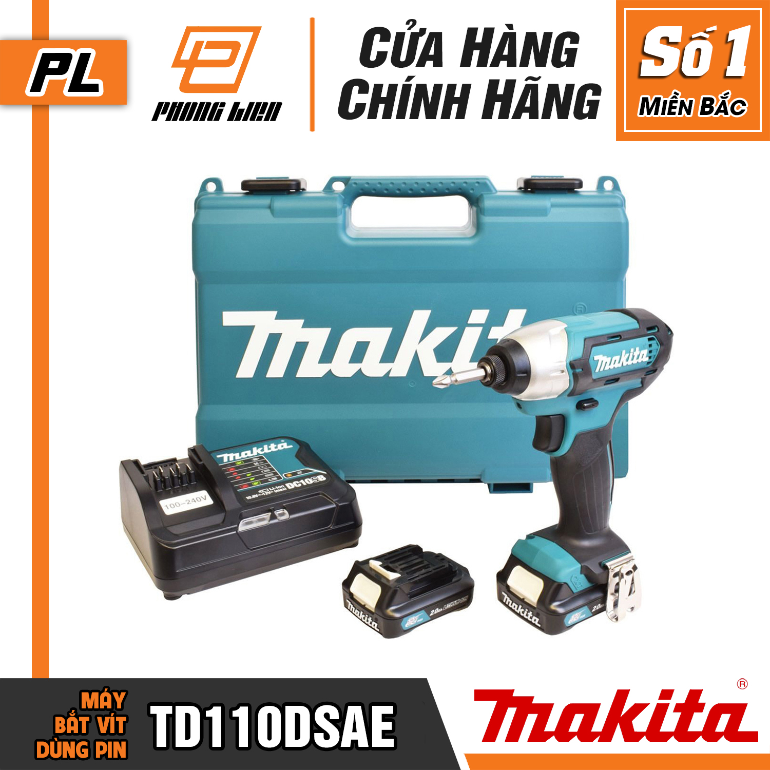 MÁY BẮT VÍT MAKITA TD110DSAE
