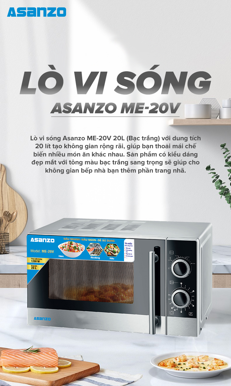 Lò vi sóng Asanzo ME-20V