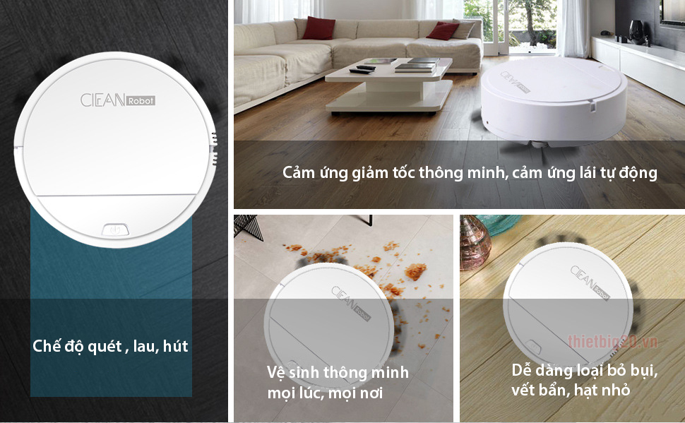ROBOT HÚT BỤI CLEANROBOT RS5