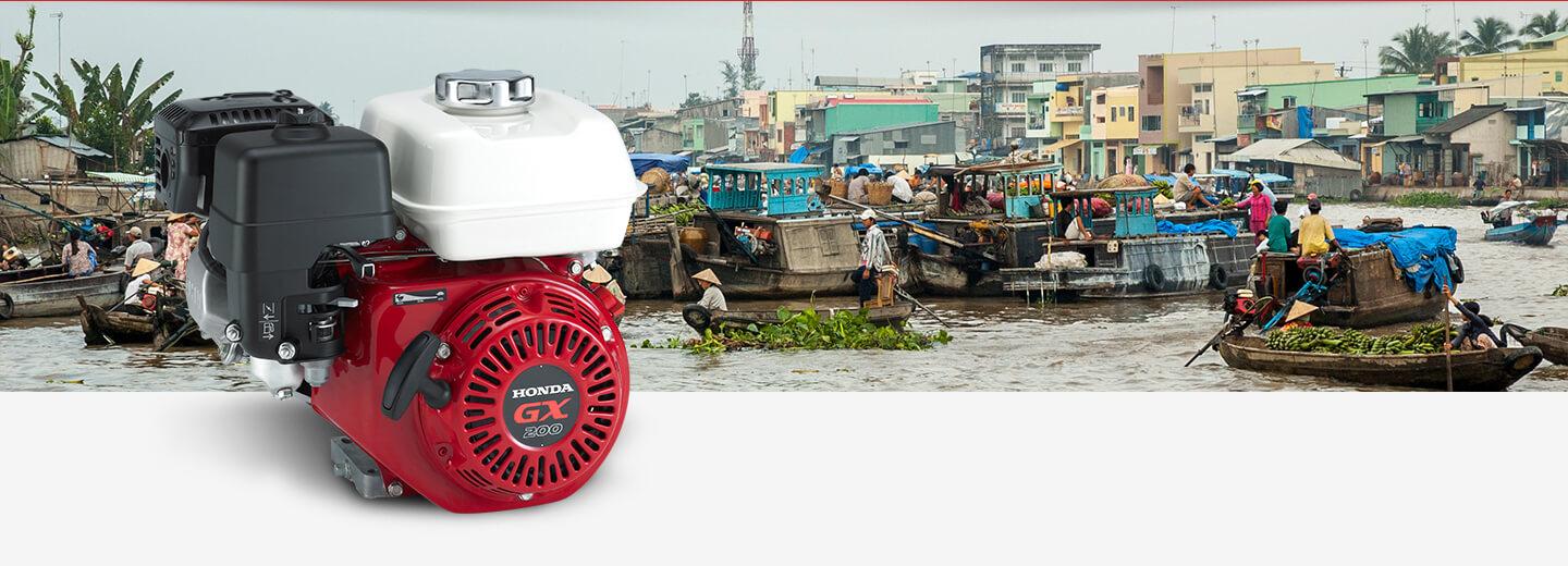 Động cơ xăng Honda GX200
