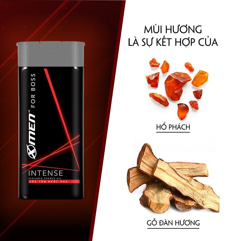 Dầu gội nước hoa X-Men for Boss Intense 180g