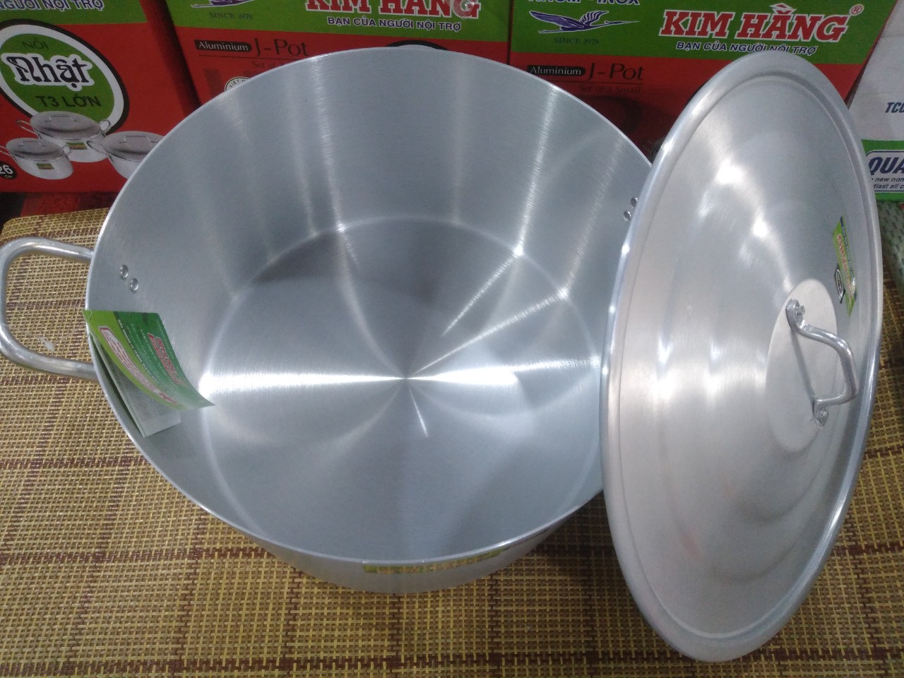 NỒI NHÔM KIM HẰNG 40CM