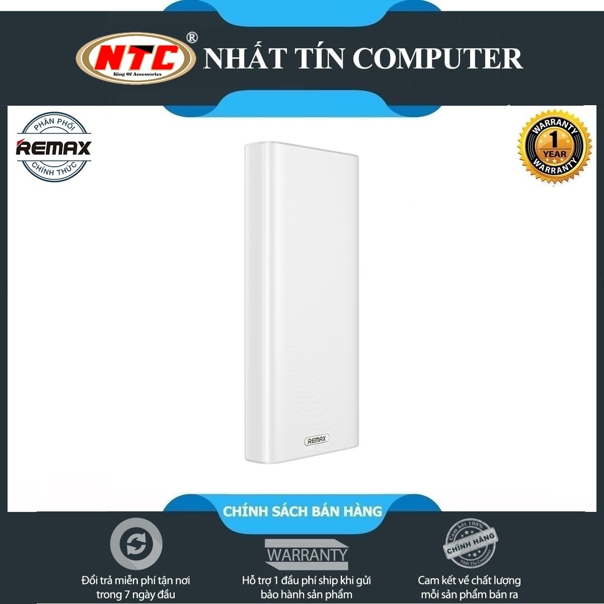 Sạc dự phòng Remax RPP-150 20000mAh