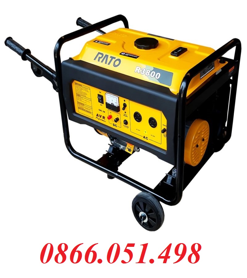 MÁY PHÁT ĐIỆN CHẠY XĂNG RATO R7000D/R7000EW