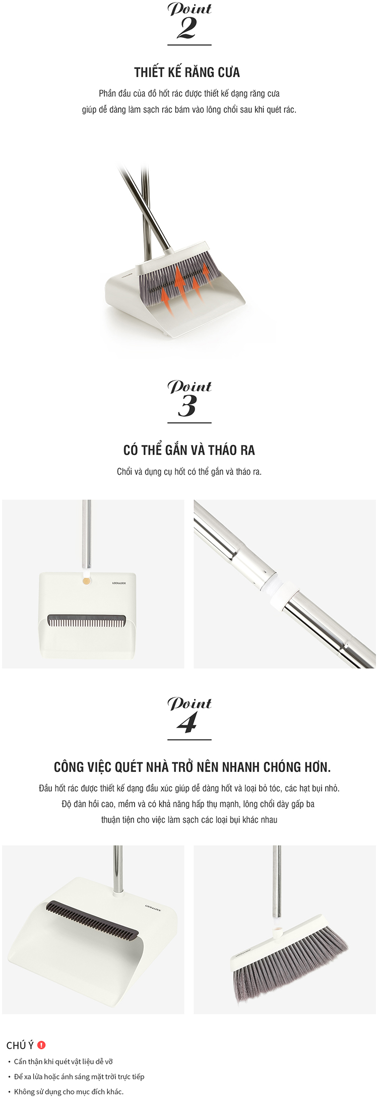 Chổi Quét Nhà Lock&Lock ETM462