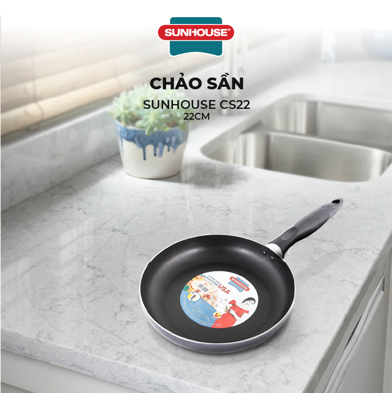 Chảo sần Sunhouse CS22 (22cm)