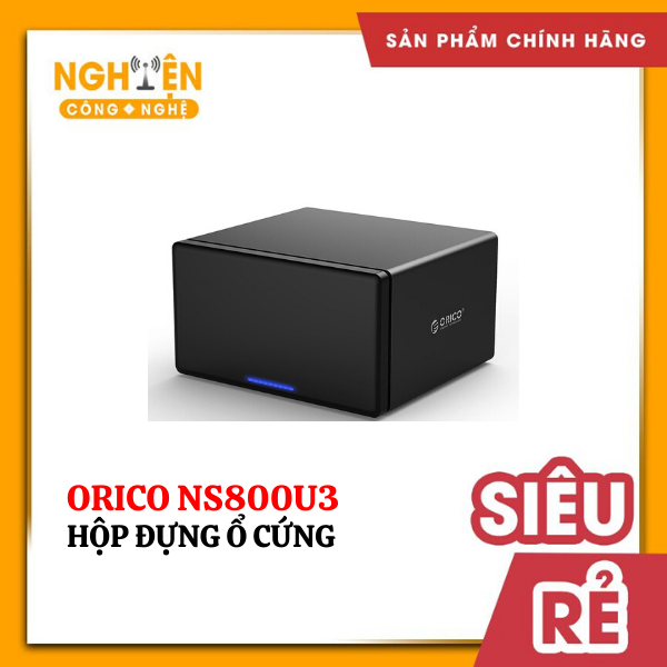 Box 8 ổ cứng 3.5 inch Orico NS800U3