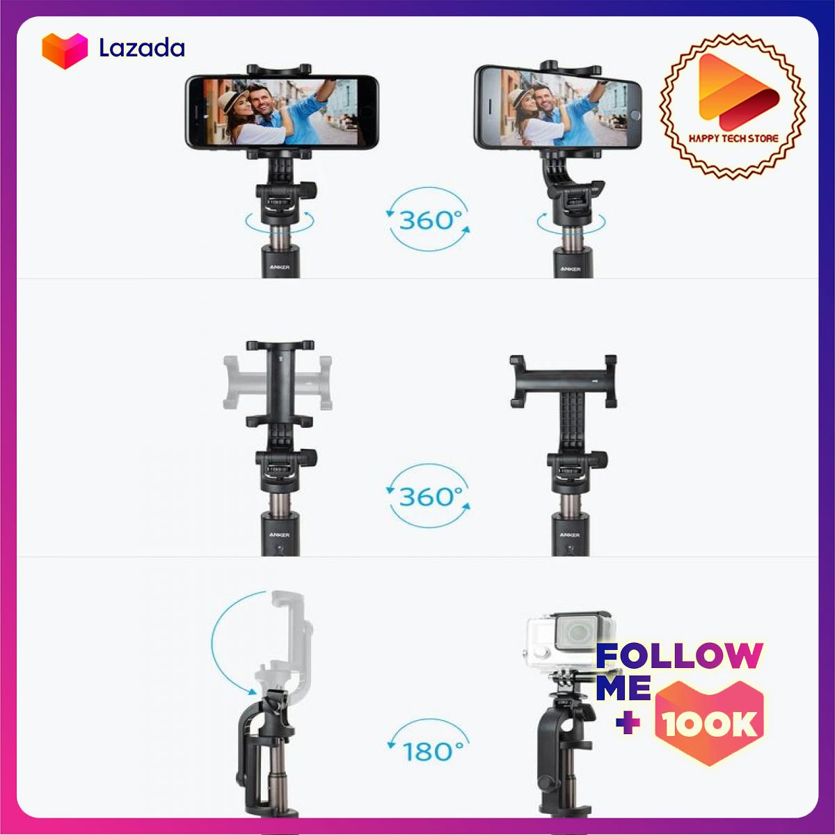 Gậy chụp hình Anker Bluetooth Selfie Stick
