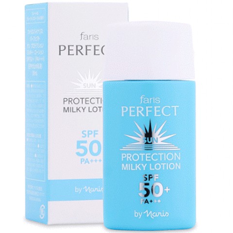 Sữa chống nắng trắng da Naris Faris Perfect Sun Protection Milky Lotion SPF 50+ 30ml