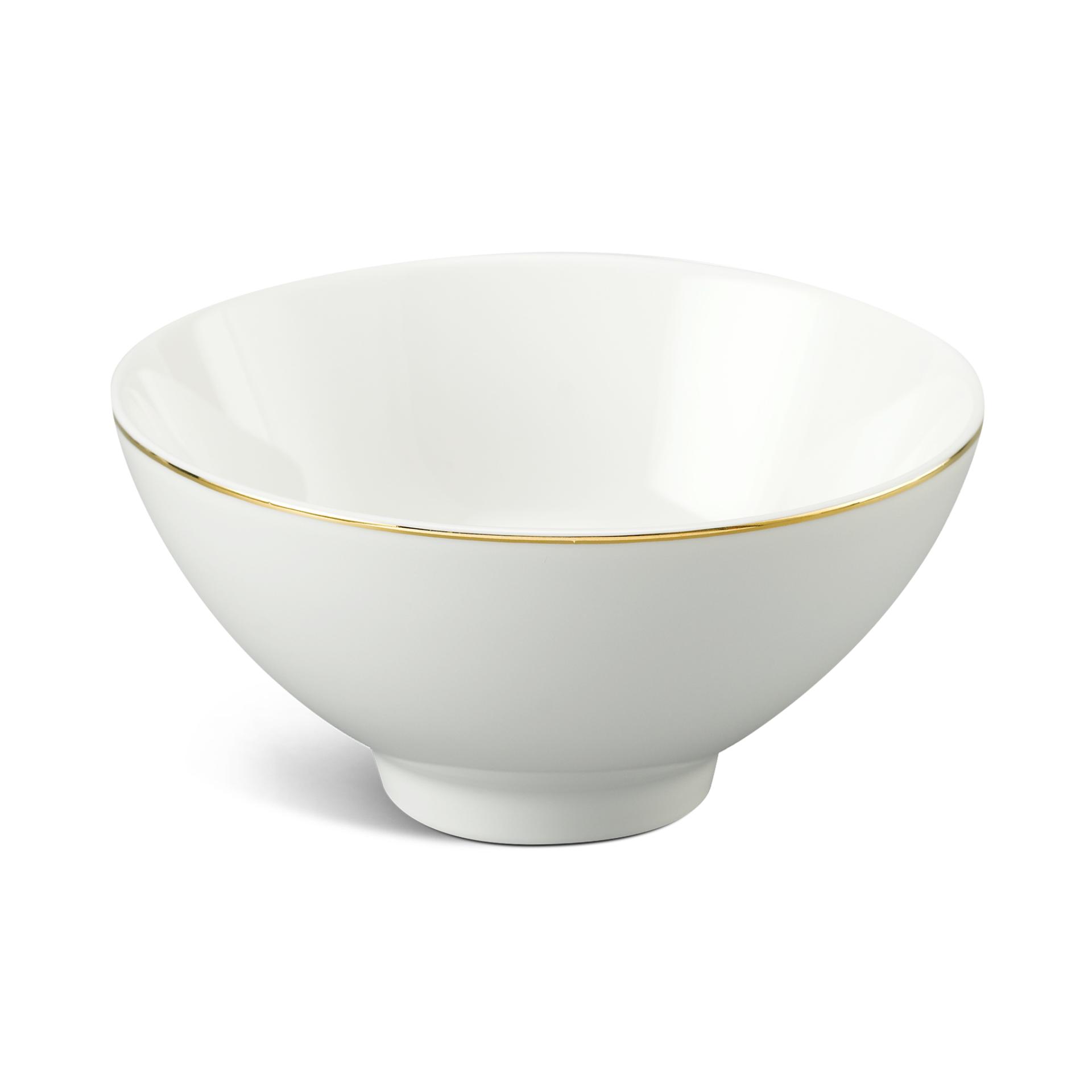 CHÉN CƠM MINH LONG DAISY IFP CHỈ VÀNG 11.5CM