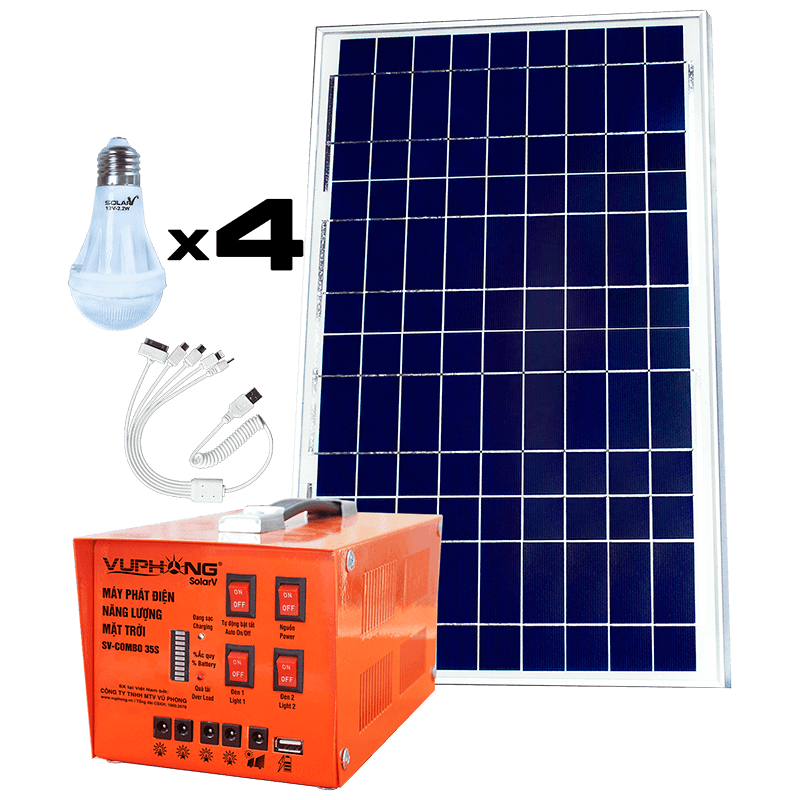 Máy phát điện năng lượng mặt trời SolarV SV-COMBO-35S