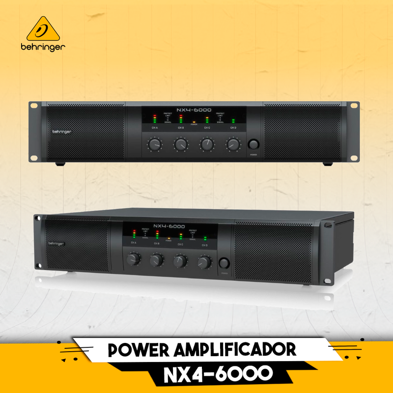 AMPLI CÔNG SUẤT BEHRINGER NX4-6000