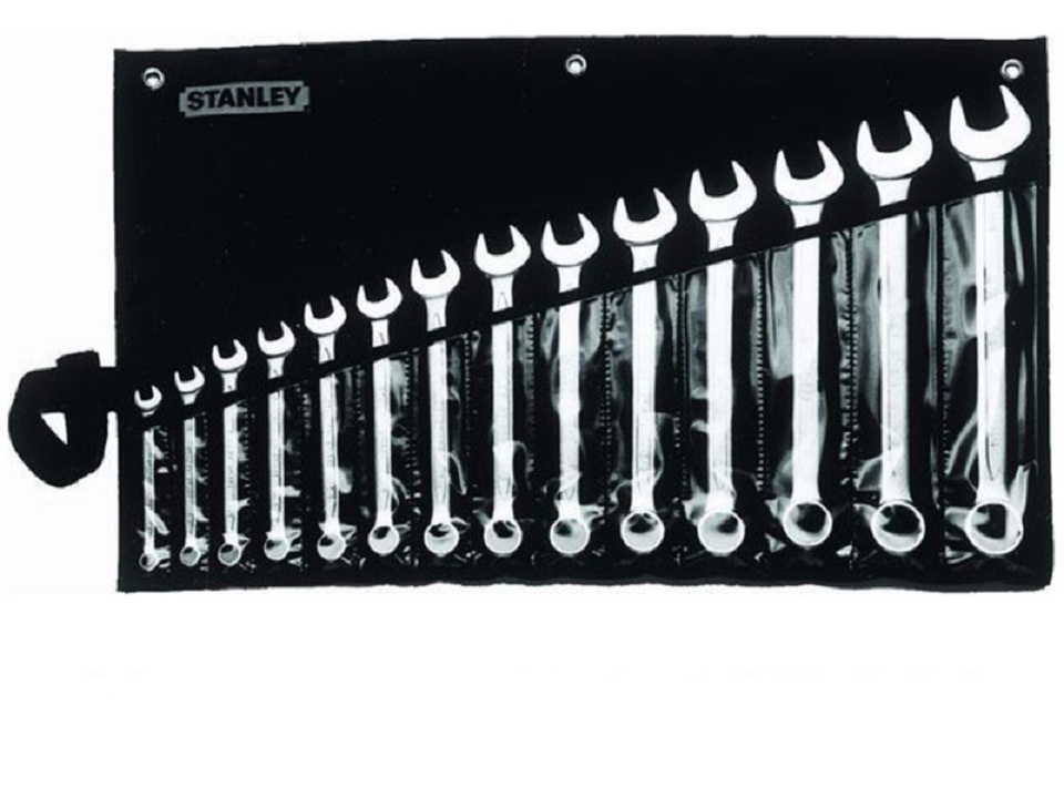 Bộ cờ lê đầu tròng, đầu mở Stanley 87-036