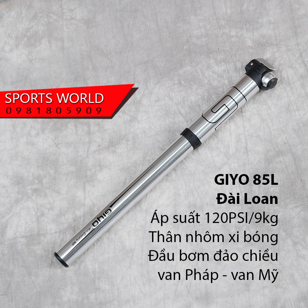 Bơm xe đạp GIYO GP-85L